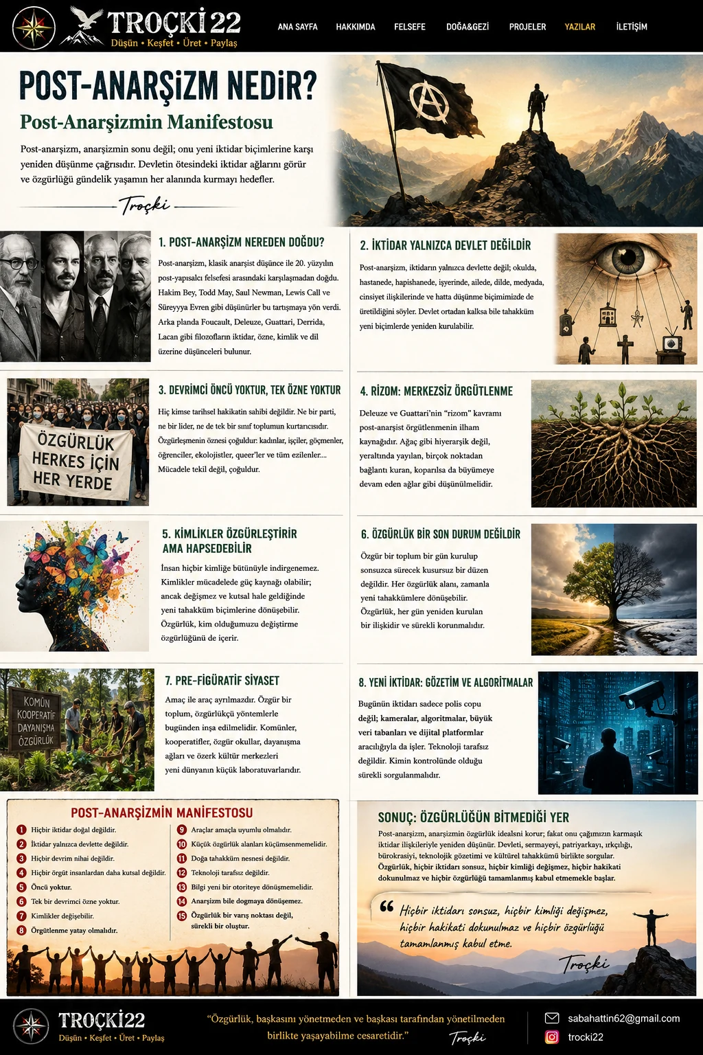 Post-Anarşizm Nedir? Post-Anarşizmin Manifestosu
