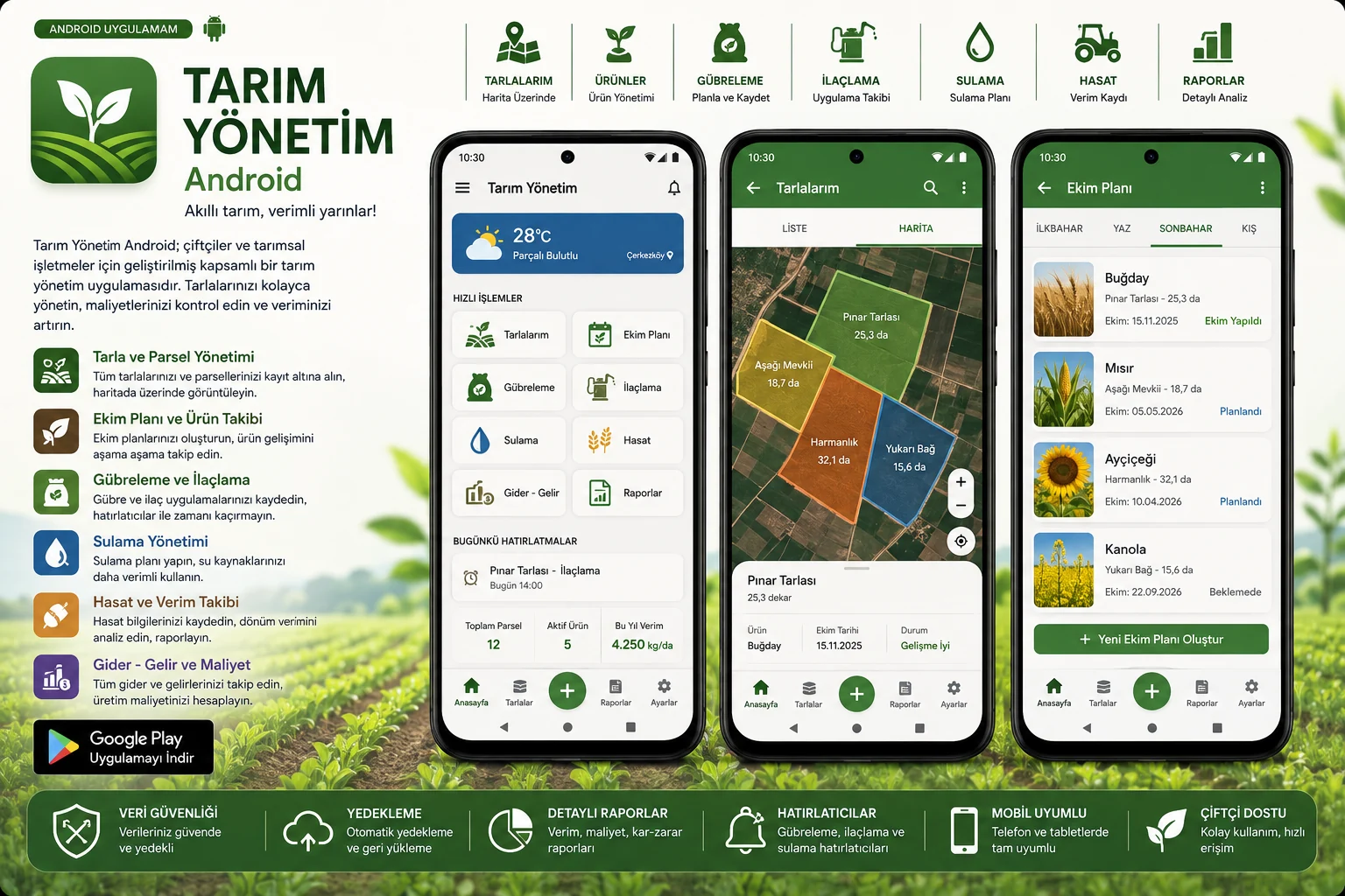 Tarım Yönetim Android